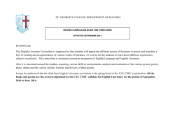 2011-third form Literature 2011