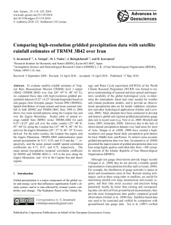 Comparing high-resolution gridded precipitation data with
