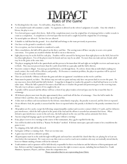 Rules of the Game