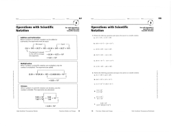 Notation