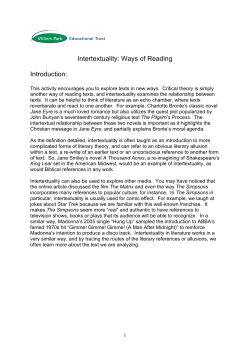 Intertextuality