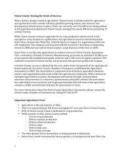 to the 2013 Agricultural Directory