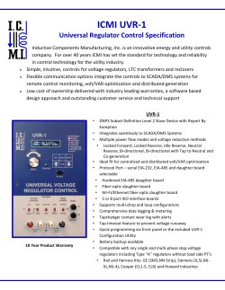 UVR-1 Specifications - Inductive Components Manufacturing Inc.