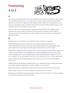 Fundraising A to Z - Info-komen.org