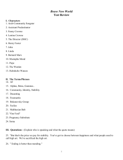Brave New World Test