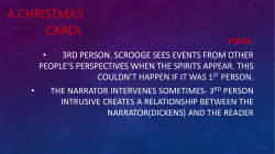 A Christmas Carol Genre symbols and motifs