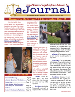 Couple`s Defense:1+1 is greater than 2