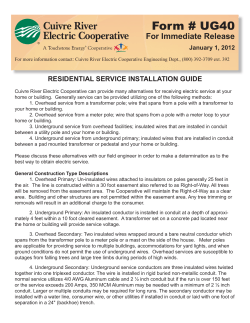 Residential Service Installation Guide (PDF File)