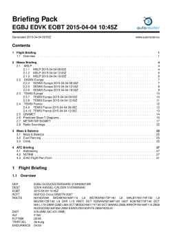 Briefing Pack - Stephan Schwab