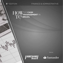 DO CASH MANAGEMENT IN BRAZIL