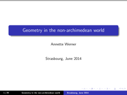 Geometry in the non