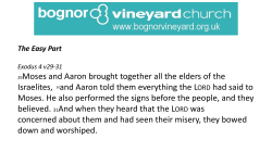 29Moses and Aaron brought together all the elders of the Israelites