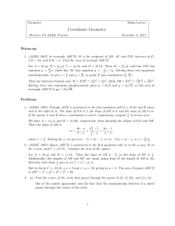 Solutions - CMU Math