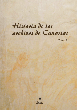 Tomo I - Gobierno de Canarias