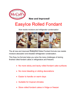EasyIce Rolled Fondant