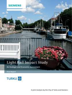 Light Rail Impact Study