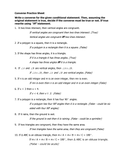 Converse statements - hrsbstaff.ednet.ns.ca