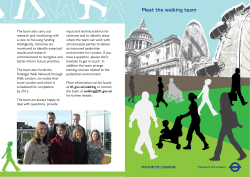 Meet the walking team