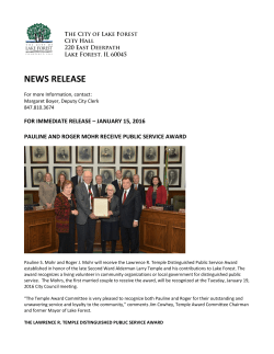 For more information, contact