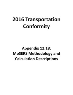 12.18 MoSERS Methodology/Calculation Descriptions