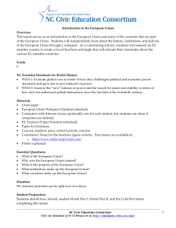 NC Civic Education Consortium - Database of K