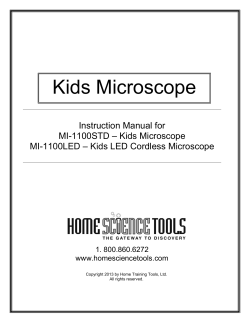 Kids Microscope - Home Science Tools