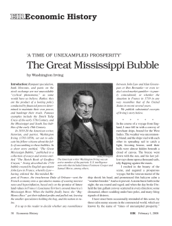 The Great Mississippi Bubble