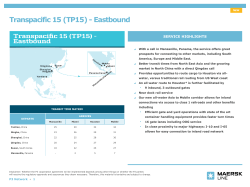 Transatlantic 1 (TA1) &ndash; Westbound