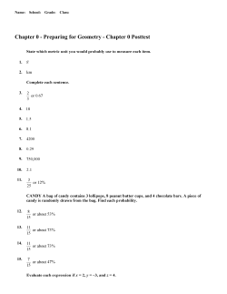 Chapter 0 - Preparing for Geometry