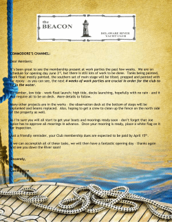 the beacon - Delaware River Yacht Club