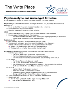 Noetic Criticisms - Lone Star College