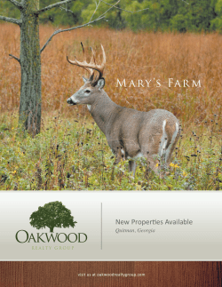 Mary`s Farm - The Oakwood Companies