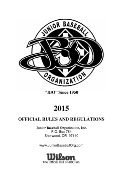 official rules and regulations