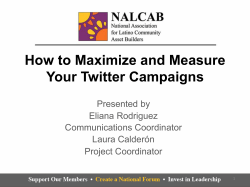 How to Maximize and Measure Your Twitter Campaigns