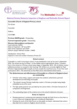 Cavendish CEVCP School - The Diocese of St Edmundsbury and