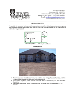 Sod Installation and Maintenance Tips