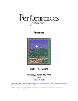 Presents - UMass Amherst