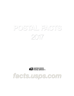 2017 Postal Facts