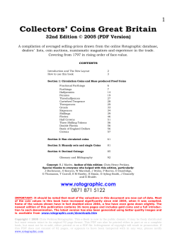 Collectors` Coins Great Britain 2005