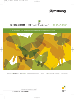 BioBased Tile - Pharos Project