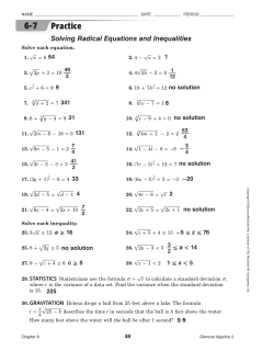 6-7 Practice