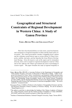 6-Geographical and Structural2006-10