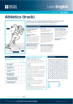 Athletics (track)