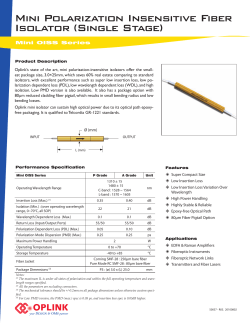 OISS1550PS03111 Datasheet