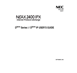 D term Series i / D term IP USER`S GUIDE
