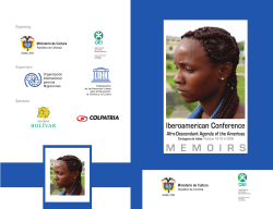 Iberoamerican Afrodescendant Conference