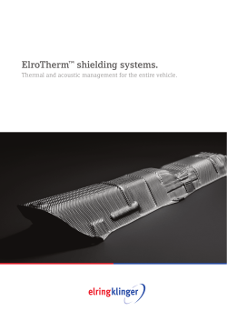 ElroTherm&trade; shielding systems.