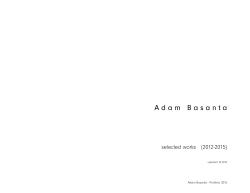 Portfolio - Adam Basanta