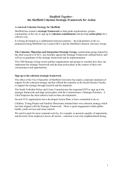 the Cohesion Strategy