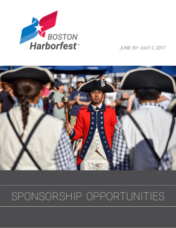 sponsorship opportunities